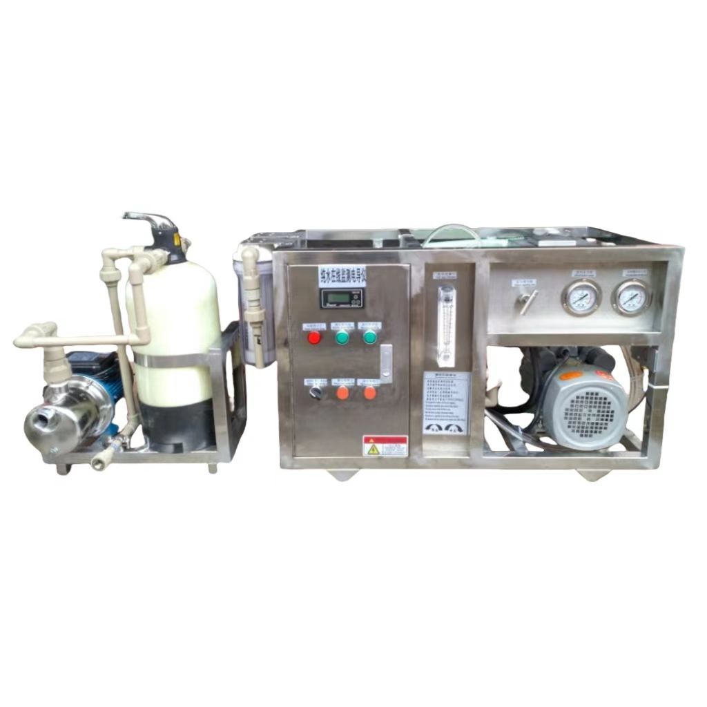 Split Salt Water Purification System 100L/H 2000w For Agricultural Irrigation