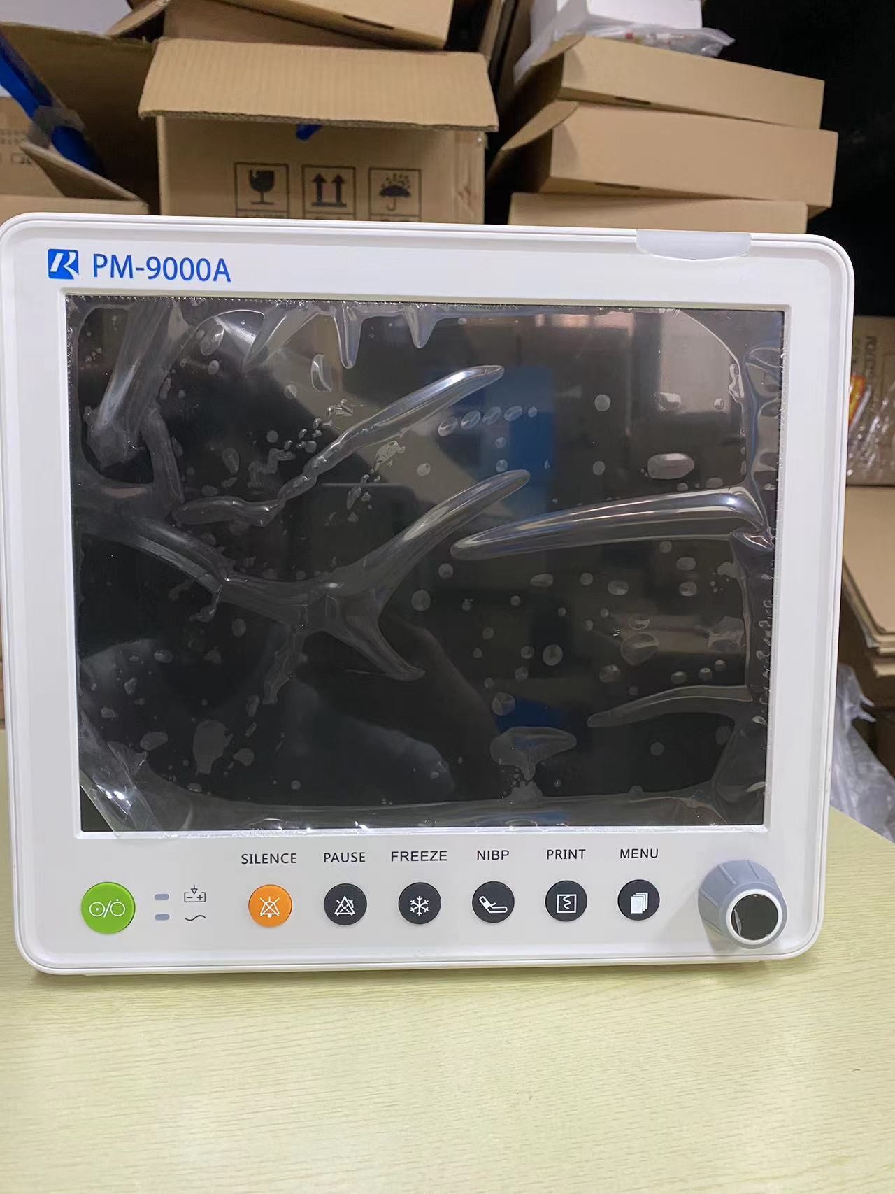 Portable Multi Parameter Patient Monitor with Wired/Wireless Connectivity
