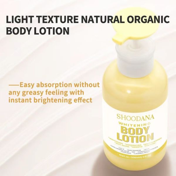 High Quality Body Lotion Centella Asiatica Vitamin C Niacinamide B5 Hyaluronic Acid Collagen for Skin Brightening Check Removal