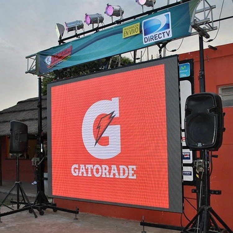 Full Color Outdoor Rental LED Screen , P6mm Mobile Led Screen Hire
