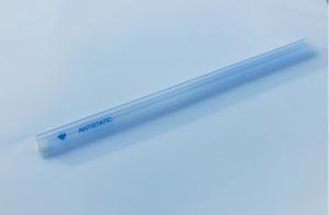 China Flexible Esd Static Control Products Rectangular Ic Packing Pvc Tube Packaging wholesale