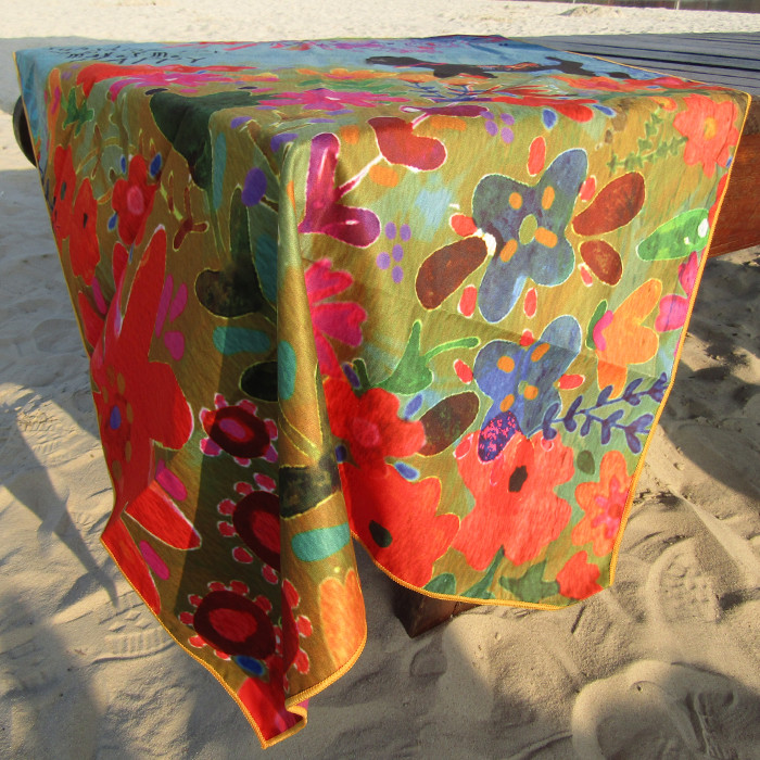 Wholesale Printed Microfiber Beach Towel With Designs Machine Washable Easy To Clean