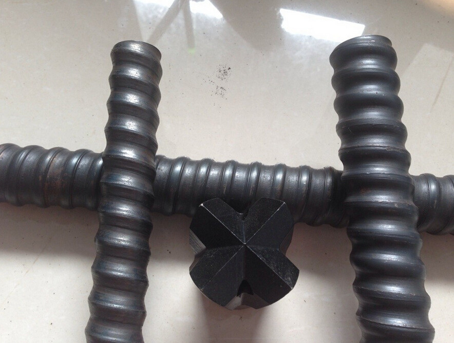 R38N SDA Self Drilling Anchors Alloy Steel for Slope Stabilization