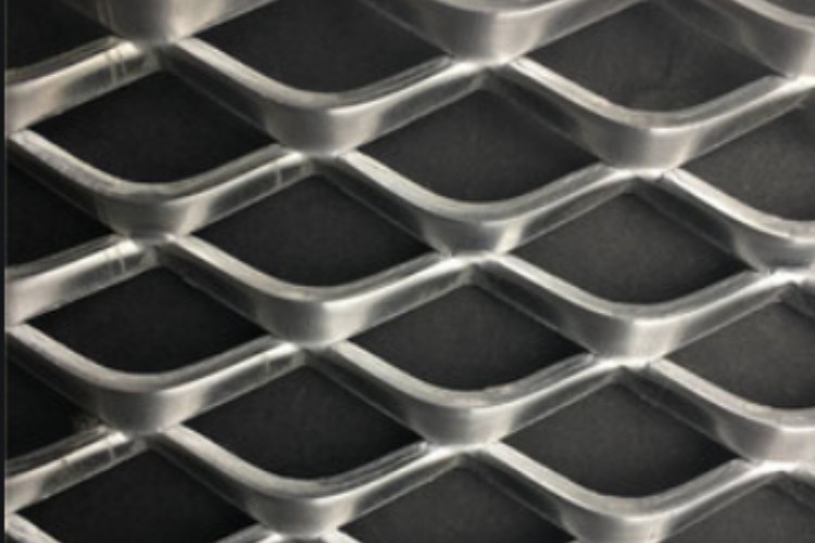 Square Expanded Aluminium Sheet Expanded Steel Screen For Noise Barrier