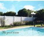 Durability 6*8 Feet virgin PVC Cheap Full Privacy Fence