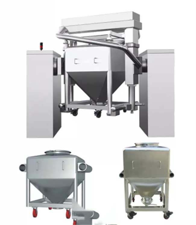 120V Voltage Post Industrial Shaker For Pharmaceutical IBC Container
