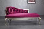 Italian Style Luxury Chaise Lounge Solid Wood Hand Carved Chaise 1865*820*840mm