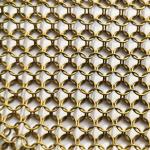 1mm Anticut Stainless Steel Ring Mesh Curtain Indoor Fexible SGS