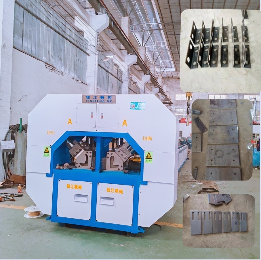 PM-100 Hydraulic Ironworker Punching Machine Electric 10-15 Holes/Min