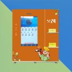 110-220v Coin Operated Bento Vending Machines Industrial Machine