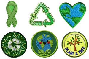 China Twill Woven Environmental Patches wholesale