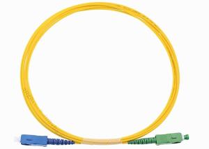 China 12 Cores Fiber Optic Jumper Cables SC / UPC 1.5 Meter Fiber Optic Pigtail wholesale