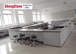 China White Epoxy Phenolic Resin Board TableTop In School Physics Laboratory wholesale