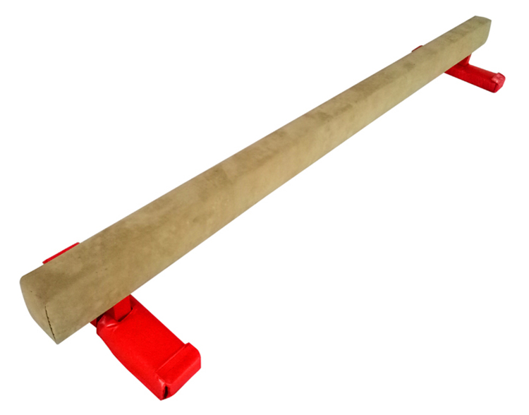 Waterproof Kids Wooden Balance Beam for Gymnastic Equipment 340*45*30cm