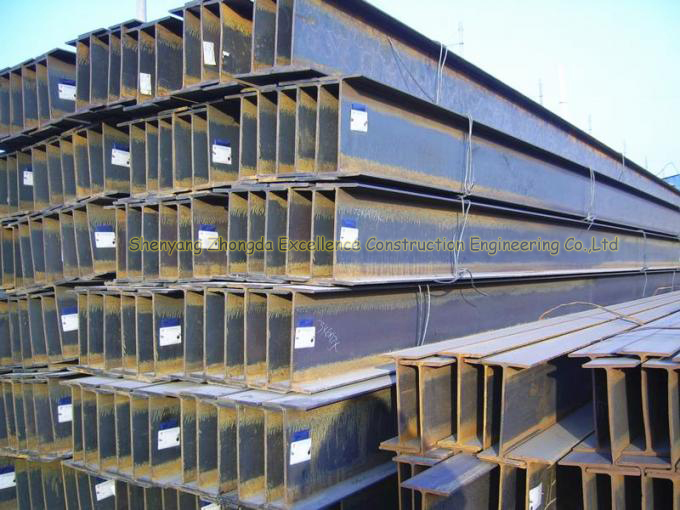 JIS SS400 Cr A36 Steel H Beam Structure Material / Construction Steel
