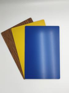 China Stone Grain PVDF Coating Aluminium Composite Panel 4mm Thickness Plastic wholesale