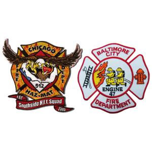 China OEM 75% Embroidery Fire Department Patches Woven US Army Patch wholesale