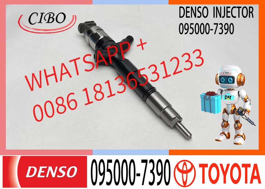 Diesel Injector 095000-7380 for Denso Injector Spare Parts 095000-7390 Engine Parts