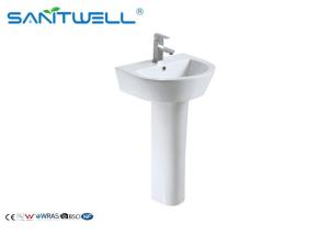 China Modern OEM Bathroom Ceramic Pedestal Hand Wash Basin Temperature &gt; 1280 °C wholesale