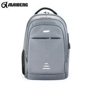 China Fashionable Gray Modern Design Backpack Nylon Material Long Use Life wholesale