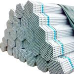 Scaffolding Galvanized Iron Pipe , Galvanized Round Tube Q235B EN39 BS1139