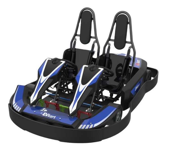 Electric Drifting Double Seater Go Kart 3000RPM Sports Go Kart