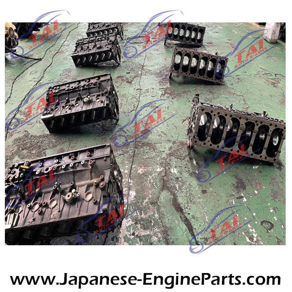 Japanese 6HH1 Used Cylinder Head Automotive Cylinder Heads For Isuzu Hyundai