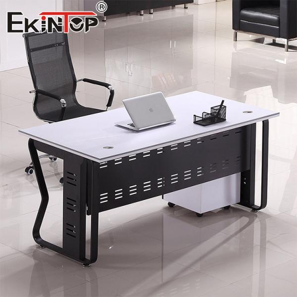 Factory Wholesale Modern Style Wooden Office Desk Office Reception Furniture