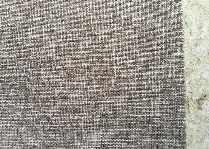 Home Decoration Natural Fiber Board , High Elasticity PP / Hemp Fiberboard