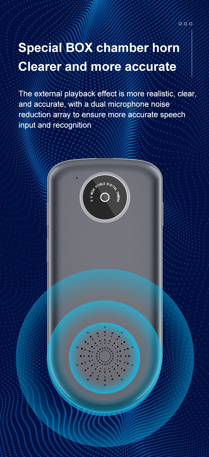 Portable 137 Languages Instant Voice Translator Online Offline Device IPS Screen