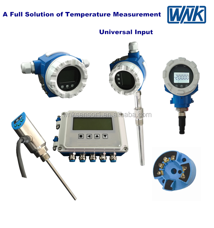 PT100 4-20mA Head Mounted Temperature Transmitter without Display