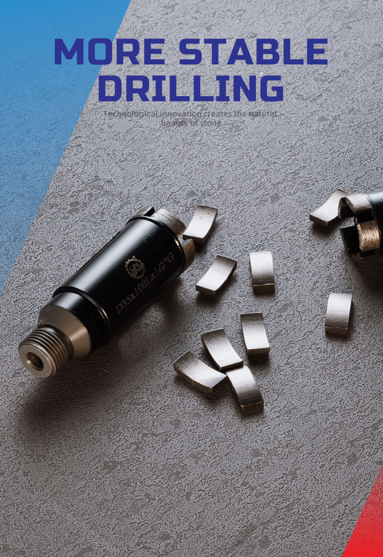 Diamond Milling Tools Shaped Diamond Core Drill Bit Segment for Concrete Milling