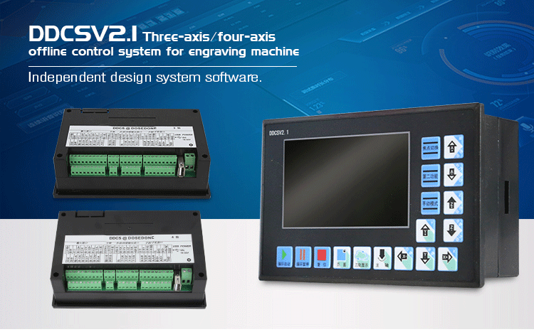 1kg Weight CNC 4 Axis Controller System Motor Driver for Milling Machine Speed Milling