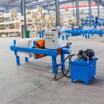 Small Edible Oil Manual Filter Press Machine For Liquid Carbon Steel Food