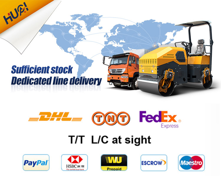 High Grade 40% Ability Double Drum Vibratory Compactor Roller for Road Compacting