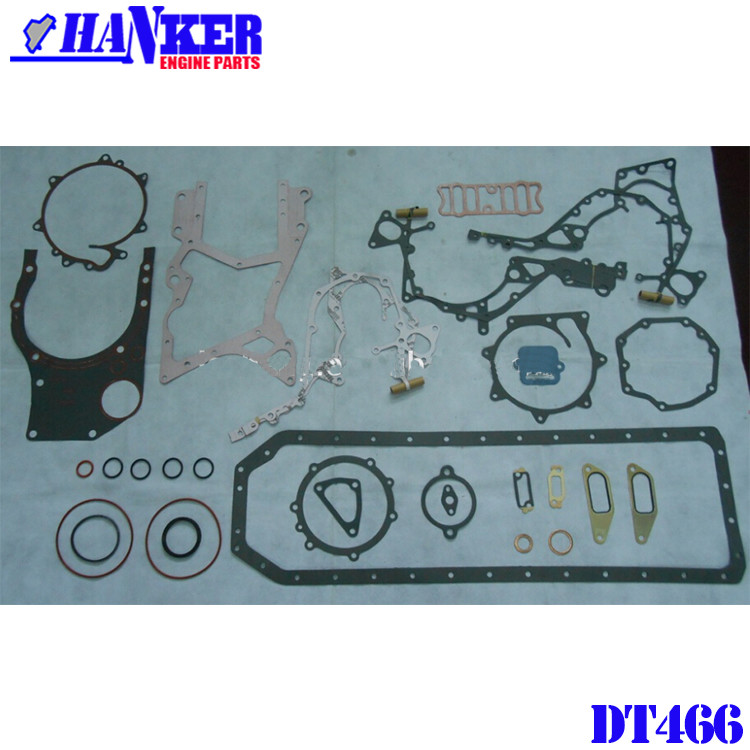 DT466 International Upper Engine Gasket Set , Lower Gasket Set 674399 1808973