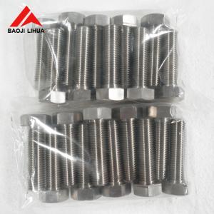 China Corrosion Resistant DIN933 DIN934 Titanium Hex Bolt and Nut wholesale