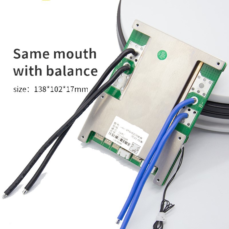 120A Smart Bms 4s Lifepo4 , 12v Battery Protection Board for Scooter