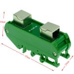 RJ45 8P8C Female Jack Extension Cable Adapter Splitter Buss Board Din Rail