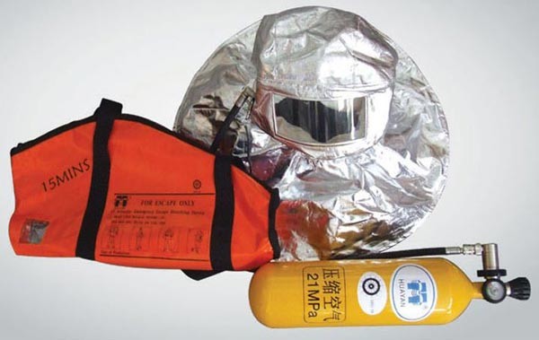 Marine Escape Breathing Apparatus , 15 Minute Escape Packs 21bar Working