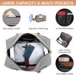 Waterproof Large Carry on Overnight Waterproof Mommy Hospital Weekender Duffle