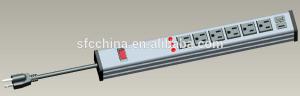 China dual USB port UL 6 outlet power strip with surge protector wholesale