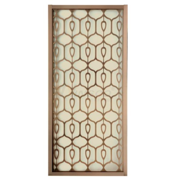 1219mm Stainless Steel Screen Partition Interior Living Room Divider For Luxury