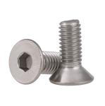 3mm to 60mm 304 Stainless Steel Screws Flat Head In Industrial Area