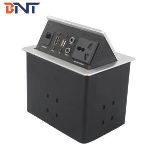 China hydraulic pop up power socket solution for office furniture wholesale