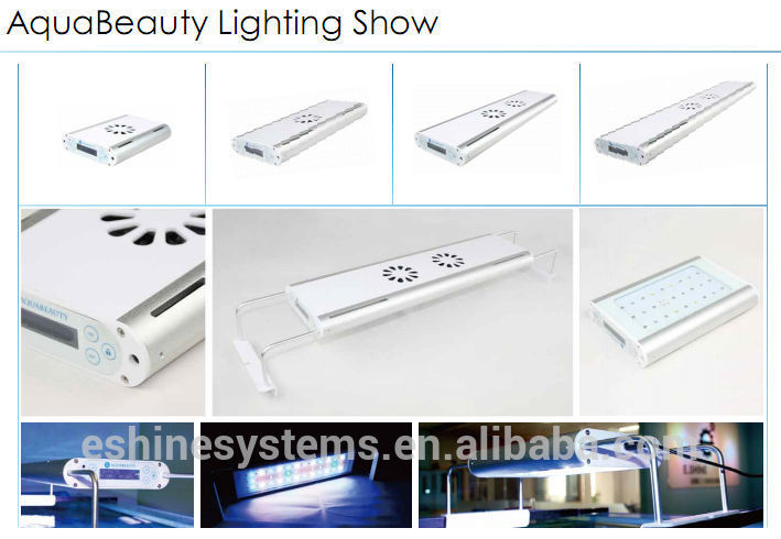 E.shine aquabeauty 6g Automatic Moonlight 35W Coral Reef Aquatic cree aquarium Led Lights