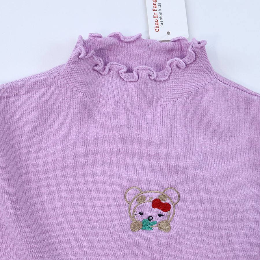 Fashionable In Stock Baby Girl Winter Clothes Jersey Knitted Newborn Baby Toddler Child Kids Girls Sweaters