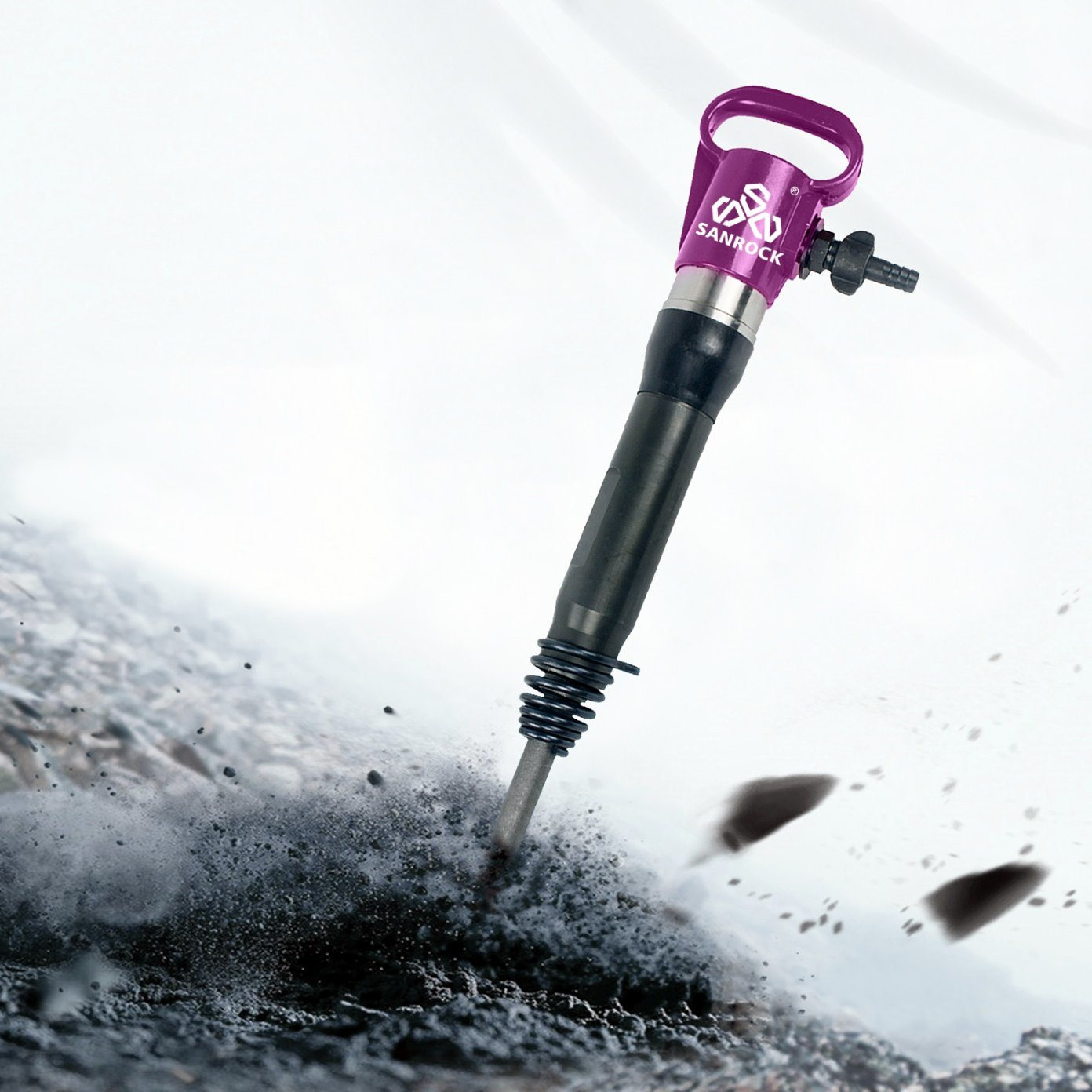Road Construction G15 Air Pick Hammer Concrete Breaker Portable Jack Hammer Pneumatic Rock Drill