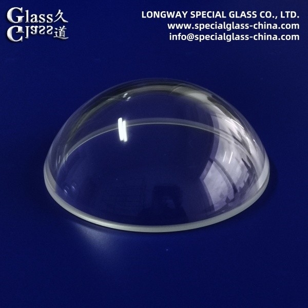 BK7 Glass Optical Dome Lens For Surveillance Cameras And Underwater Photography