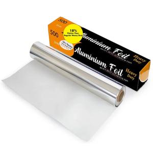 China Food Grade Kitchen Paper Aluminum Foil Roll For Cooking wholesale